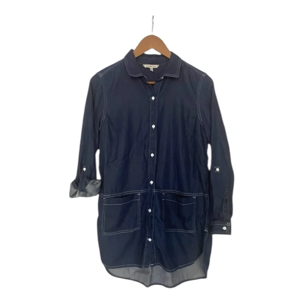Calvin Klein Jeans denim look top